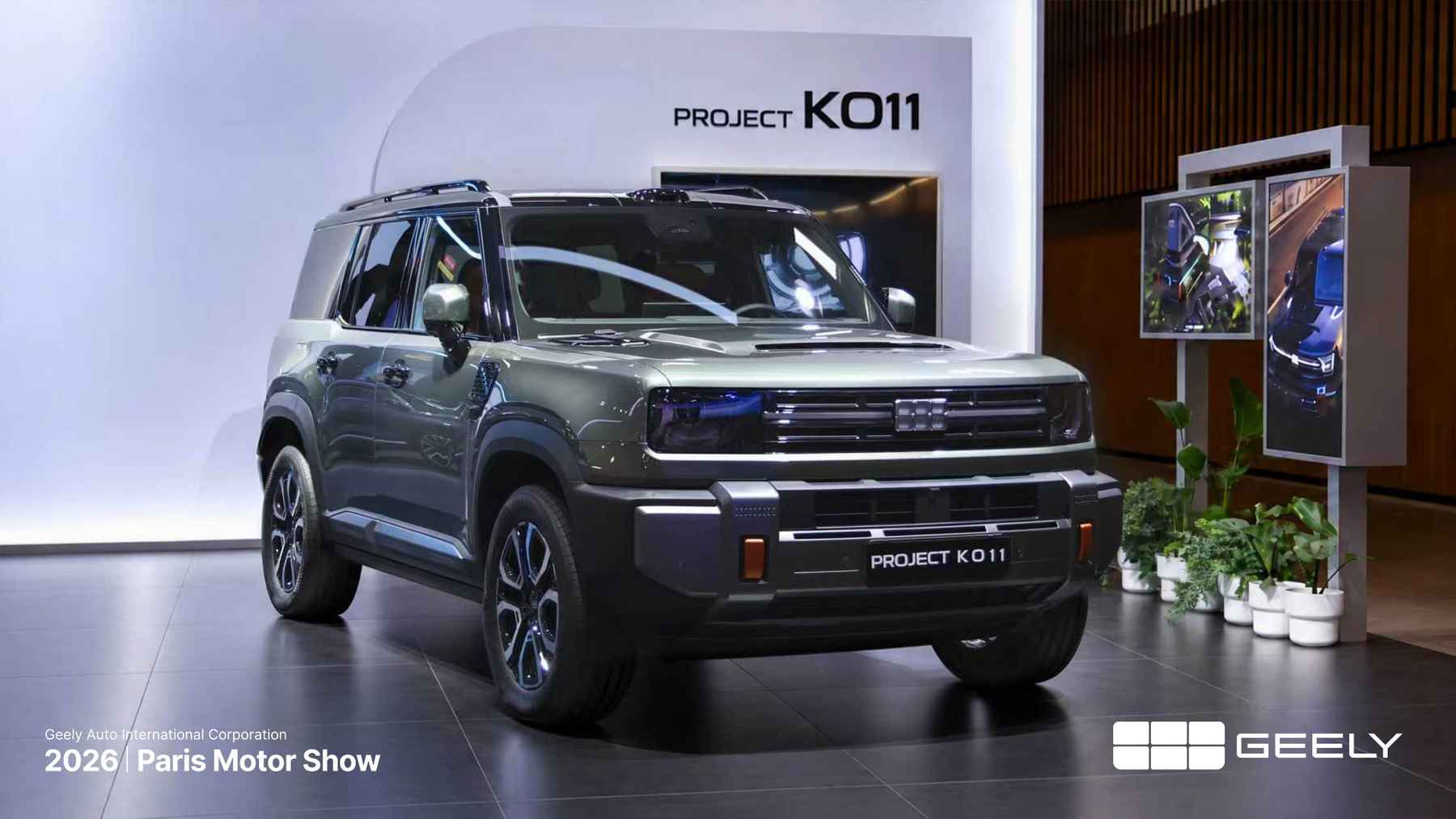 Todavía no tiene ni nombre en España, pero Geely ya ultima cómo será el nuevo rival del Toyota Land Cruiser y el Ford Bronco: etiqueta Cero, 4×4 y rueda de repuesto «old school»