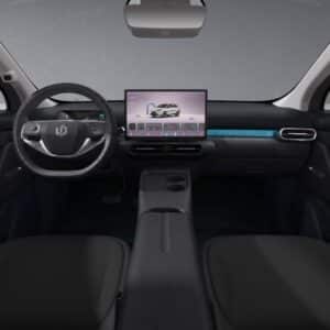 Leapmotor B03 interior en negro