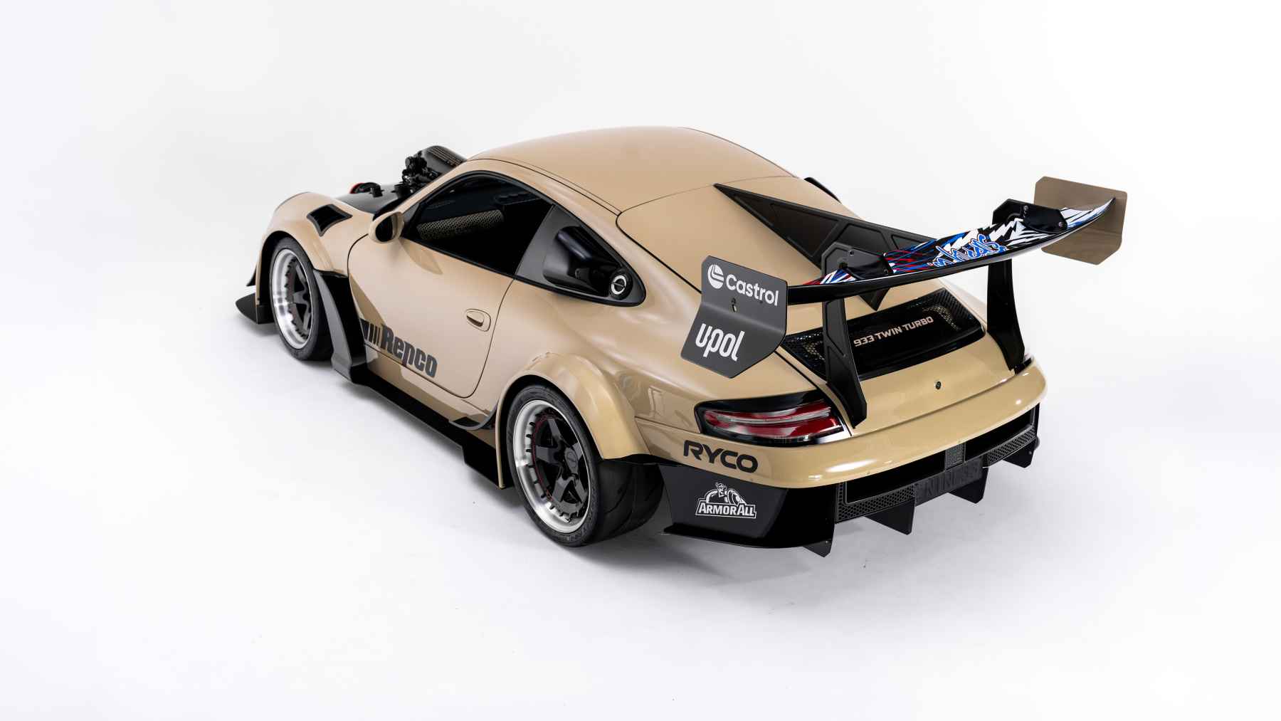 porsche 996 v8 biturbo trasera