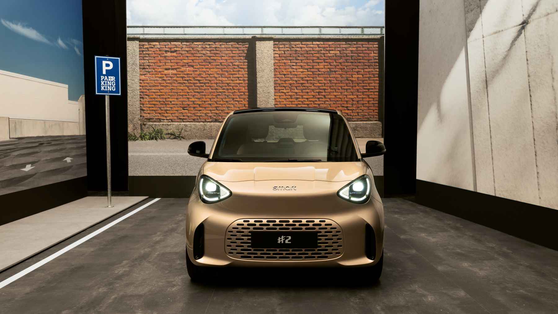 Mide menos de 2,75 metros y gira en 6,95: el nuevo smart #2 quiere reinar otra vez en la ciudad