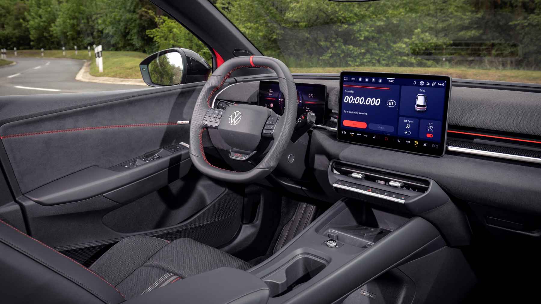 interior polo gti electrico