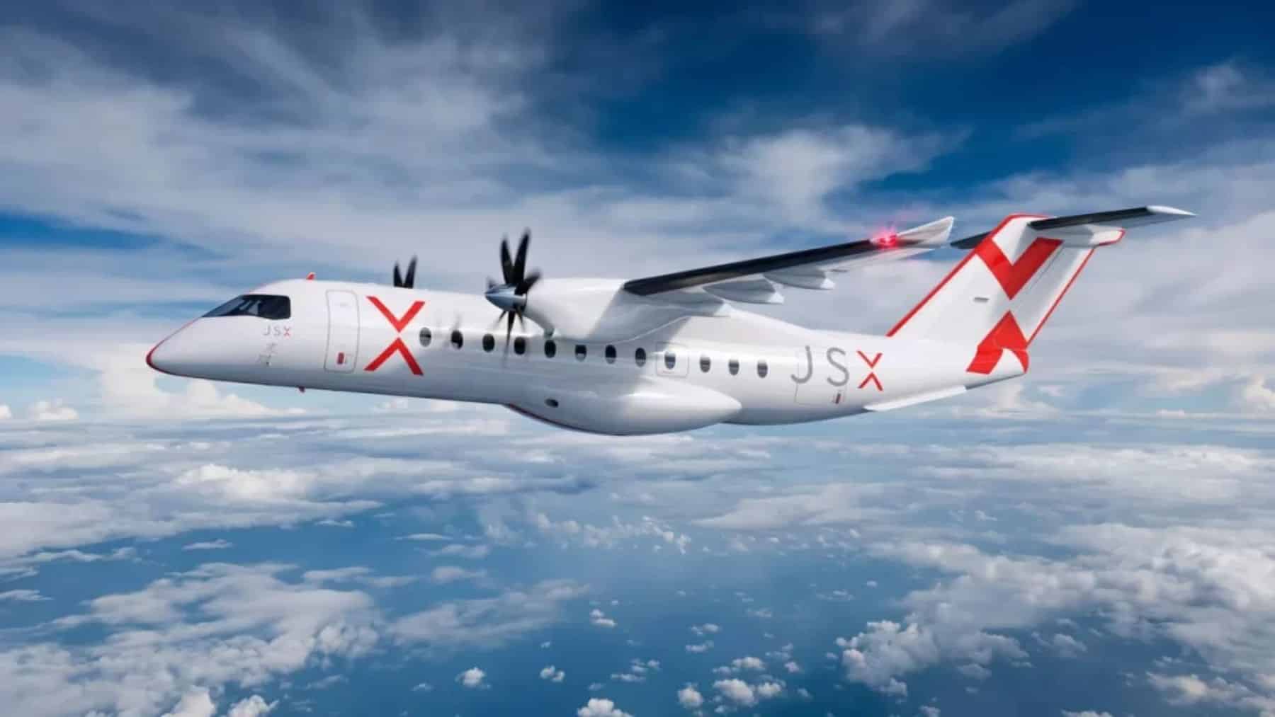 36 pasajeros, dos motores eléctricos de 1,65 MW con turbina de gas, 200 km en modo eléctrico y 1.200 km en híbrido: Heart Aerospace presenta el ES-36 con un pedido de hasta 100 unidades de JSX y primer vuelo previsto para 2028