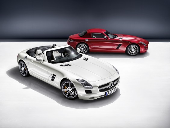 El centro de todas las miradas: Nuevo SLS AMG Roadster