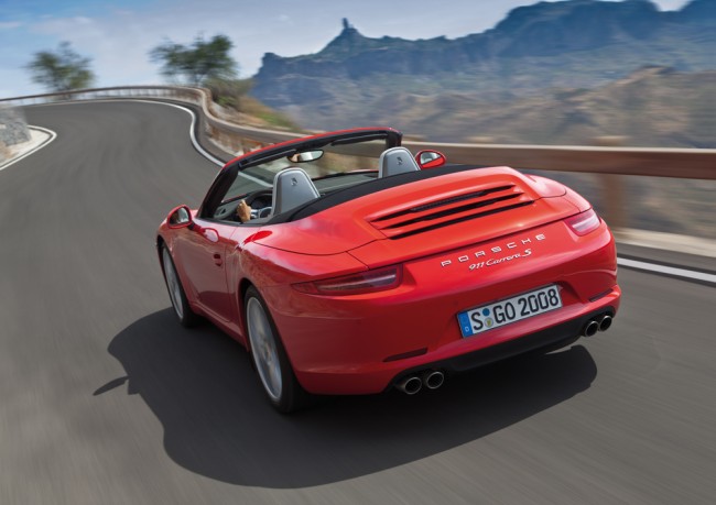 Debut del Porsche 911 Carrera Cabriolet