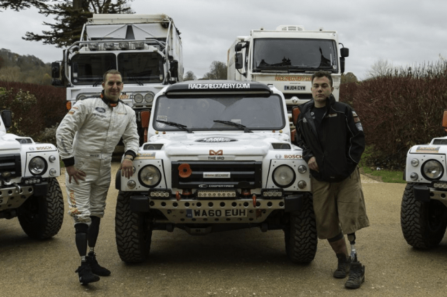 El reto del Dakar del Race2Recovery