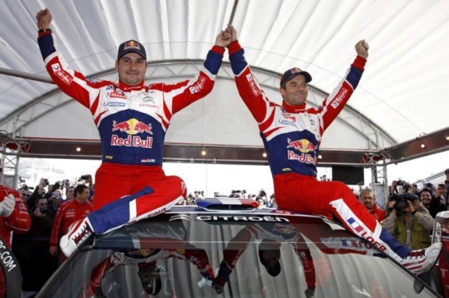 Loeb gana su 6º Rally Montecarlo con Citroën