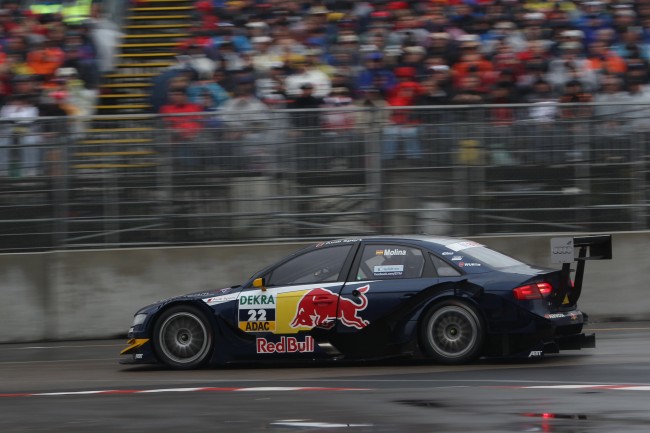 La húmeda carrera en Norisring terminó antes de tiempo