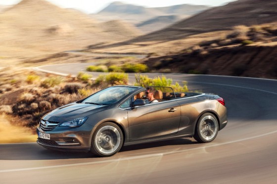 Nuevo Opel Cabrio: Atlético y glamuroso descapotable de tamaño medio