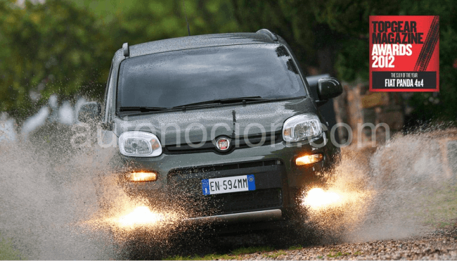 El Panda 4×4 es el ‘SUV del año 2012’ según la prestigiosa revista inglesa Top Gear