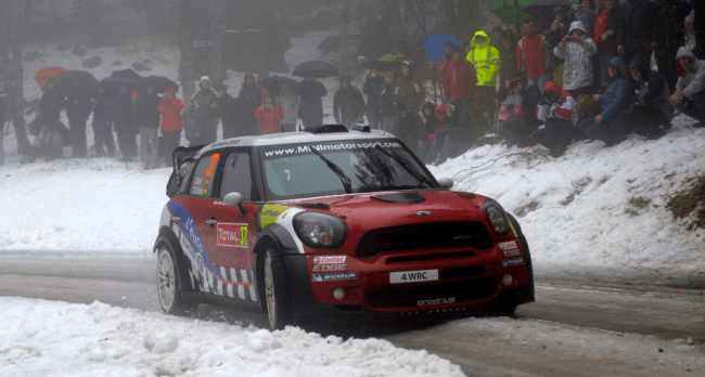 Tercera etapa del Rally de Monte-Carlo