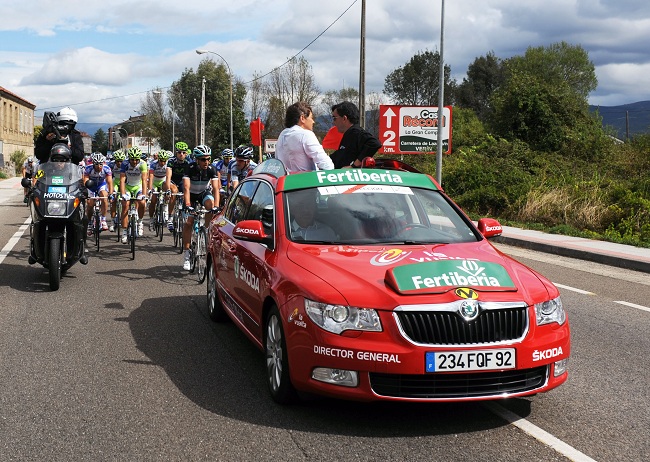Skoda, Vehículo Oficial de la Vuelta a España 2012