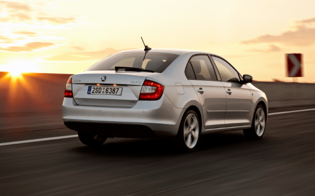 El Rapid brilla con fuerza en el stand de Skoda en París