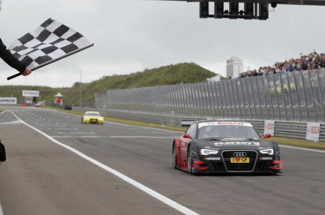 Triplete de Audi en Zandvoort