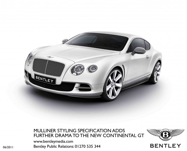 Extrovertido y ostentoso: Nuevos paquetes para el Bentley Continental GT