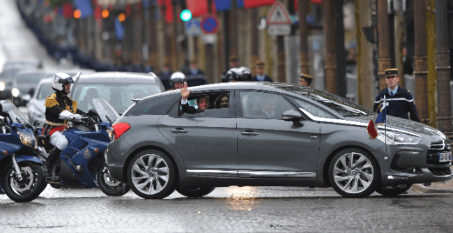 Todos los coches de los presidentes galos: Ahora el de François Hollande