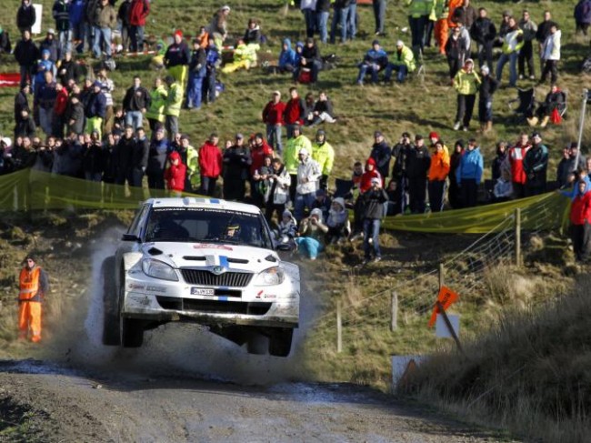 El equipo Volkswagen en el WRC Rally de Alemania
