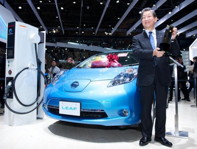 El Nissan Leaf, nuevo coche japonés del año