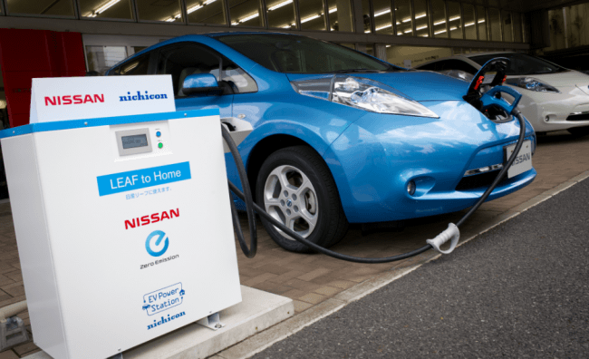 Nissan nos demuestra la capacidad del LEAF para transferir energía a una casa