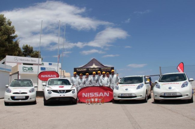 Nissan se apodera del podio de las Eco Series en el Circuito de Calafat