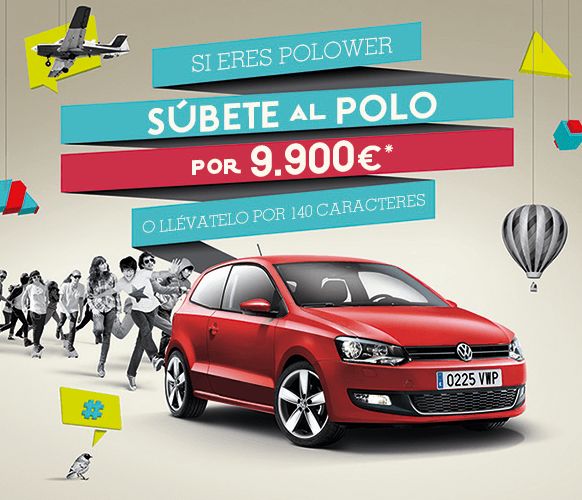 Consigue en Volkswagen Polo por 140 caracteres