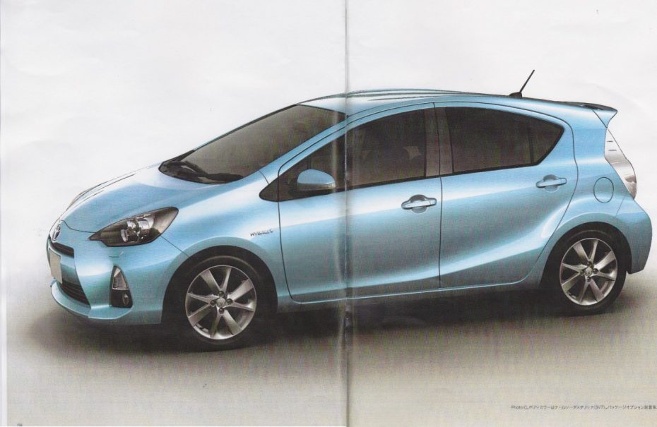 Primeras filtraciones del Toyota Prius C