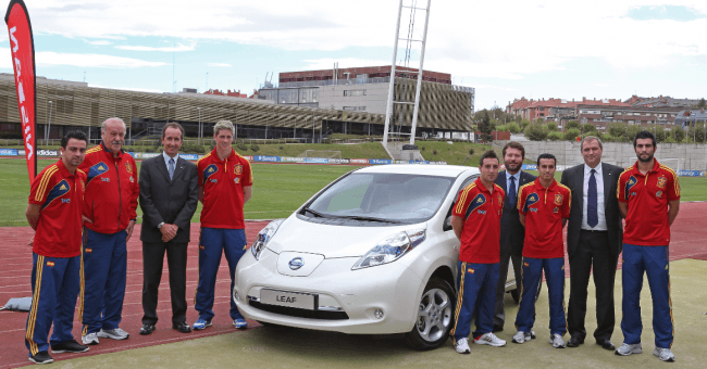 Nissan, nuevo patrocinador y coche oficial de la Selección Española de Fútbol