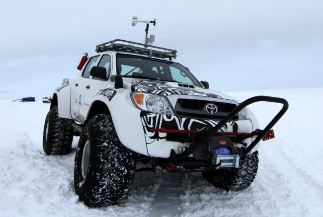 El Toyota Hilux protagoniza el recorrido antártico más largo de la historia